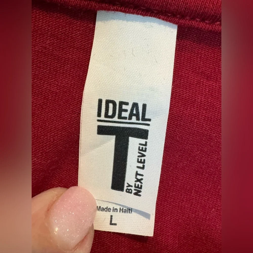 Ideal T - dark red - Large - Maggie B’s - new / washed but not worn BOGO - Picture 4 of 8